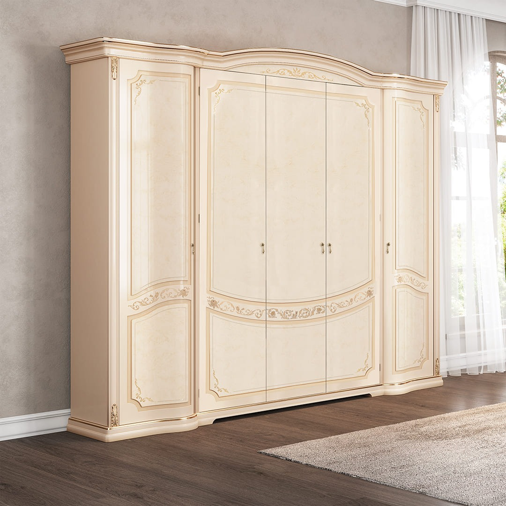 FLORIANA Спальня. Шкаф для платья и белья 5-дверный