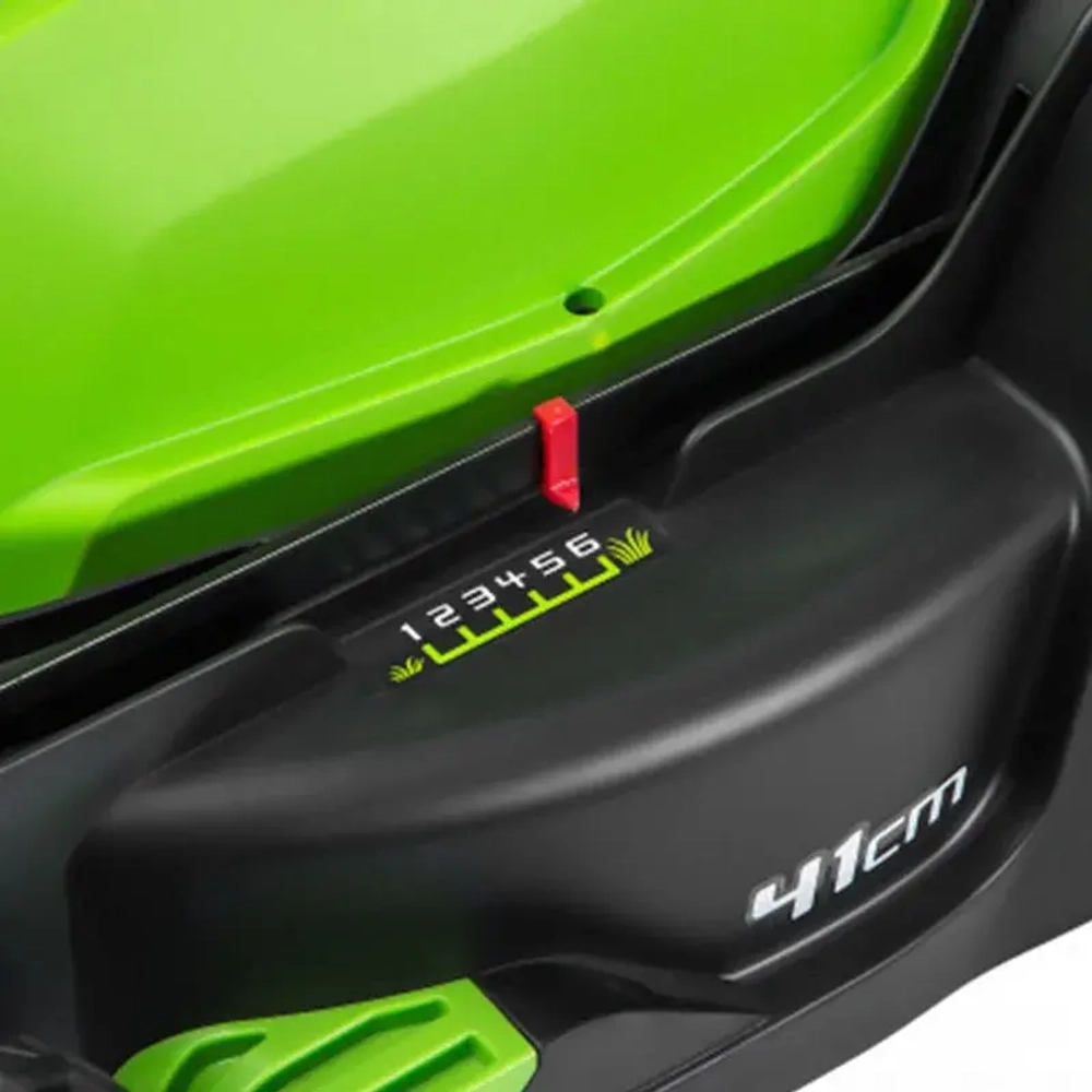 Аккумуляторная газонокосилка Greenworks G40LM41K4 (1 x 4 Ач, ЗУ) 2504707VB