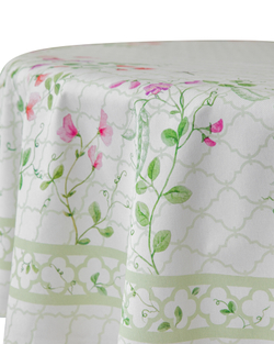 Скатерть круглая 168см Mix&Match Home Душистый горошек