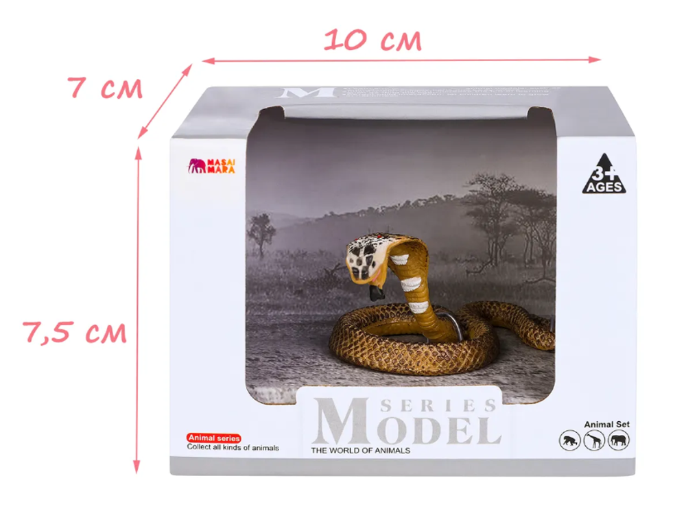 Игровой набор Masai Mara Мир диких животных: рептилия змея Кобра