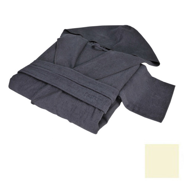 Халат хлопковый Hamam Meyzer слоновой кости