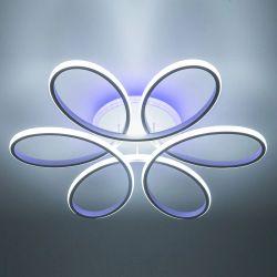 Citilux Сезар Смарт CL233A170E RGB Умная люстра Белая