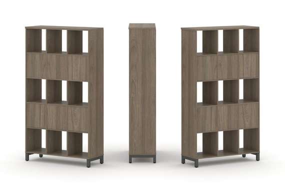 Style Project Набор стеллажа 2-х сторон., 5 яр. SN.NSD-531  1121*400*1982