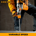 Аккумуляторный бесщеточный перфоратор SDS-Plus INGCO CRHLI20288 INDUSTRIAL 20 В 4,5 Дж