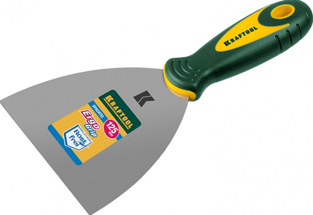 10035-125 KRAFTOOL Нержавеющий шпатель 125мм двухкомпонентная ручка