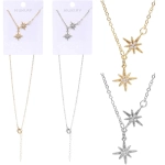 Подвеска из гиппоалергенного сплава со стразами «ЭФФЛОДИ», цвет серебро и золото, d-20см/1,5см