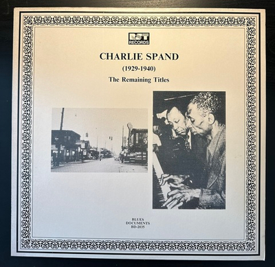 Charlie Spand - (1929-1940) The Remaining Titles (Австрия 1988г.)