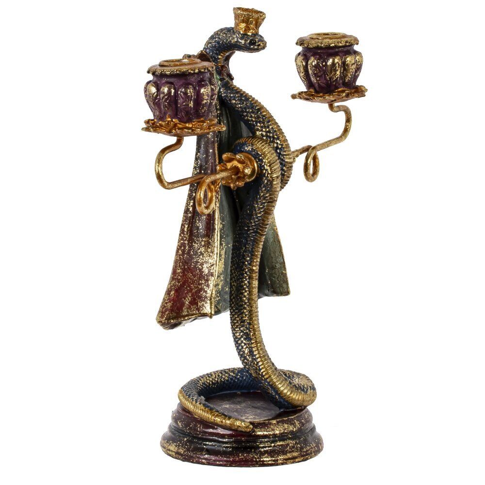 GAEM Подсвечник "Змея", L26 W12 H32 см