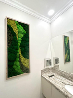 5.23. Панно из микса стабилизированных мхов