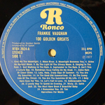 Frankie Vaughan ‎– 100 Golden Greats 2LP (Англия 1977г.) Т
