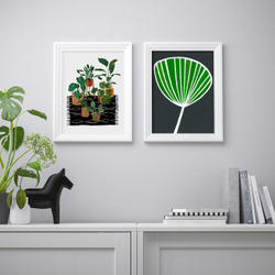 IKEA BILD  (ИКЕА БИЛД)  -  Плакат, комнатные растения, 30x40 см