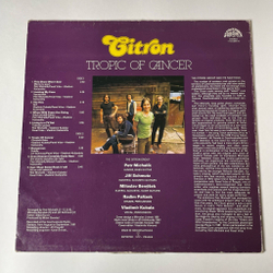 Винтажная виниловая пластинка LP Citron Tropic Of Cancer (Чехословакия 1984)