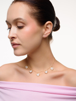 Чокер "Amour" с горным хрусталем Gold