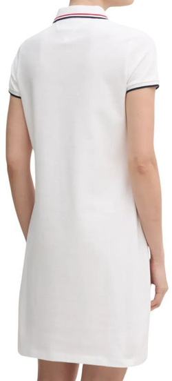 Теннисное платье Tommy Hilfiger Sportify Femmine Regular Polo - White