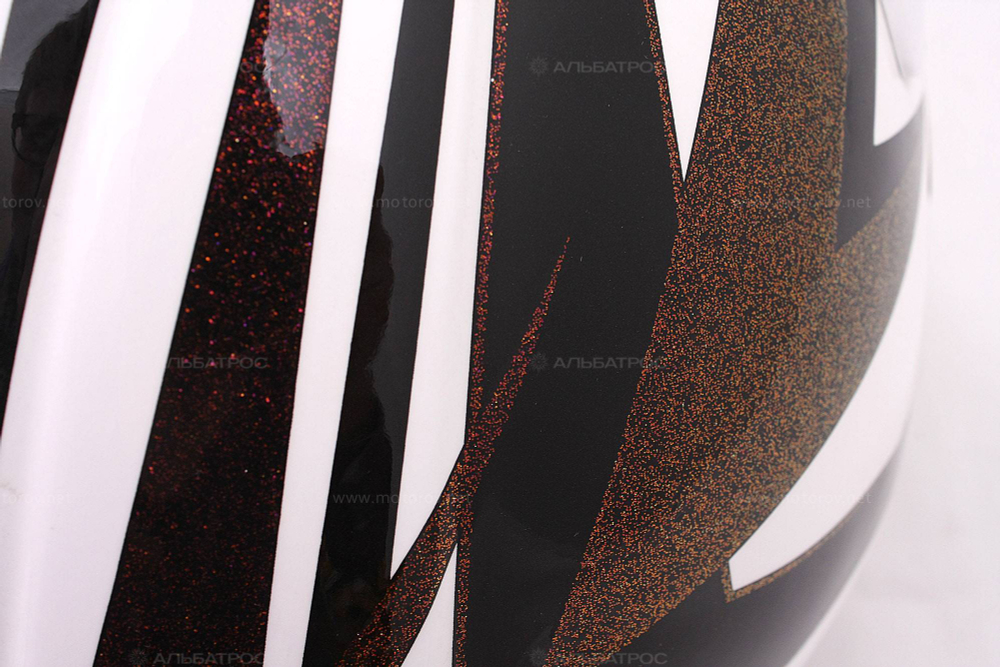 Мотошлем Osbe Xenium White Cameleon