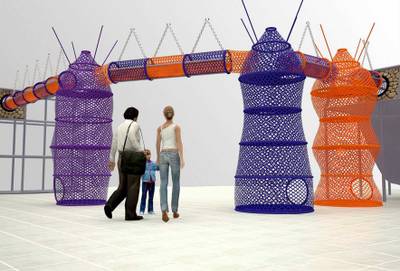 Верёвочный лабиринт «Плетёные мечты»