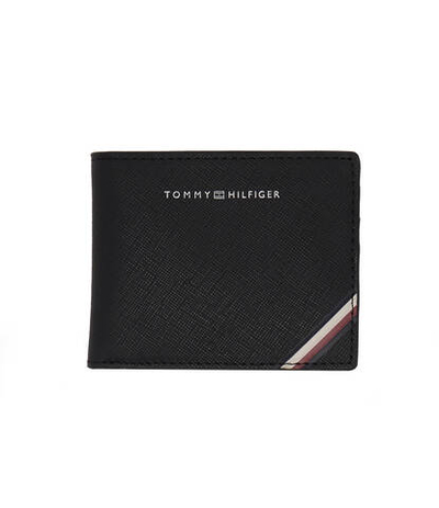 Кожаный кошелек TH CENTRAL MINI CC Tommy Hilfiger - черный(AM0AM11584)