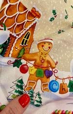 Ткань Новогодняя 100% хлопок. ш-110см цена за 1 м. (Италия)