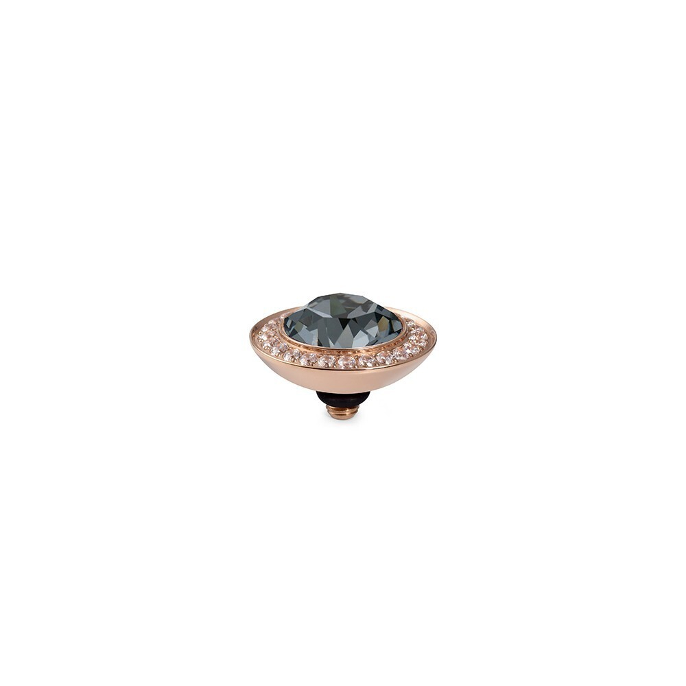 Шарм Qudo Tondo Deluxe Silver Night 656023 BW/RG
