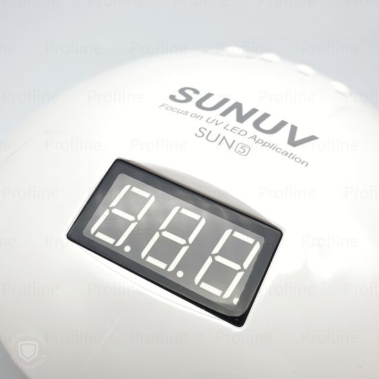 Оригинальная лампа для сушки геля и гель лака LED 48W SUN 5, гарантия 1 год.