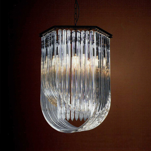 Люстра Murano 6 black