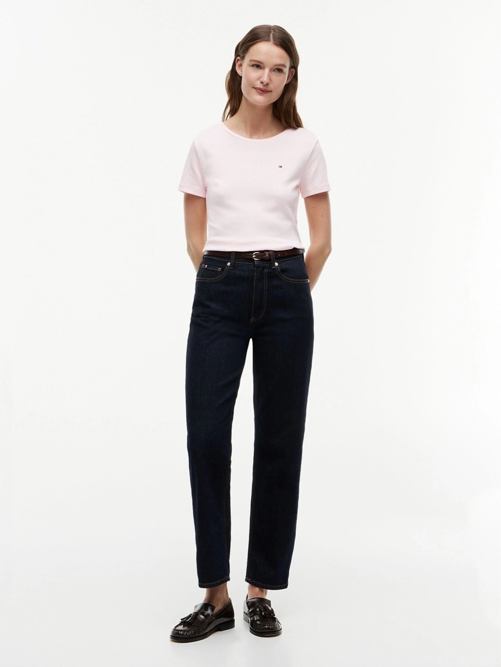 Футболка Tommy Hilfiger Crewneck Favorite T-Shirt Icy Pink