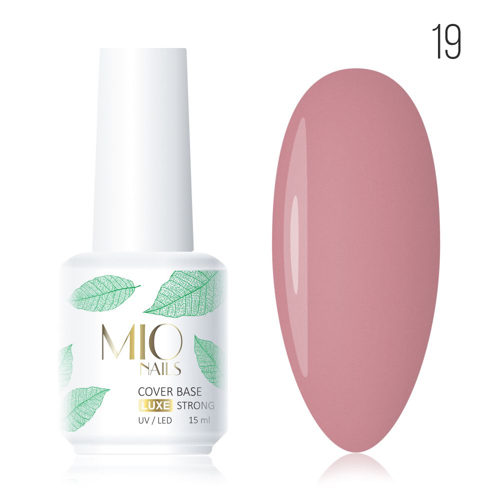 Mio Nails Base luxe cover 19, 15 мл