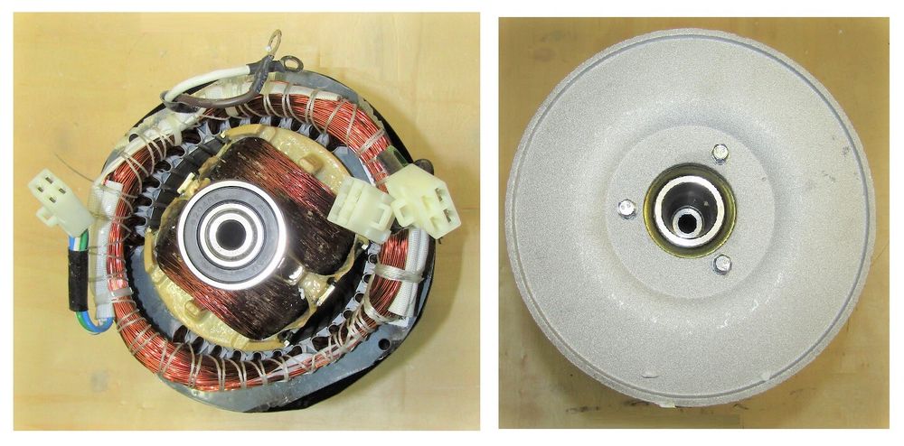 Генератор однофазный SDG 5000EHA (Статор+Ротор)/Alternator component, single phase