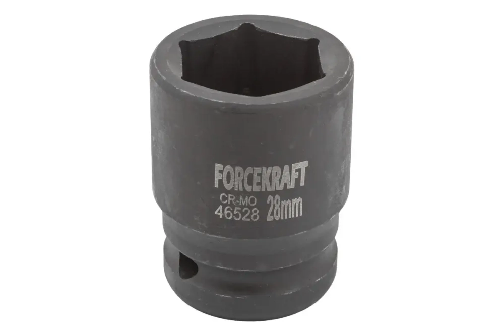 Головка ударная 28 мм, 3/4"DR, 6-гранная Forcekraft FK-46528(16193)