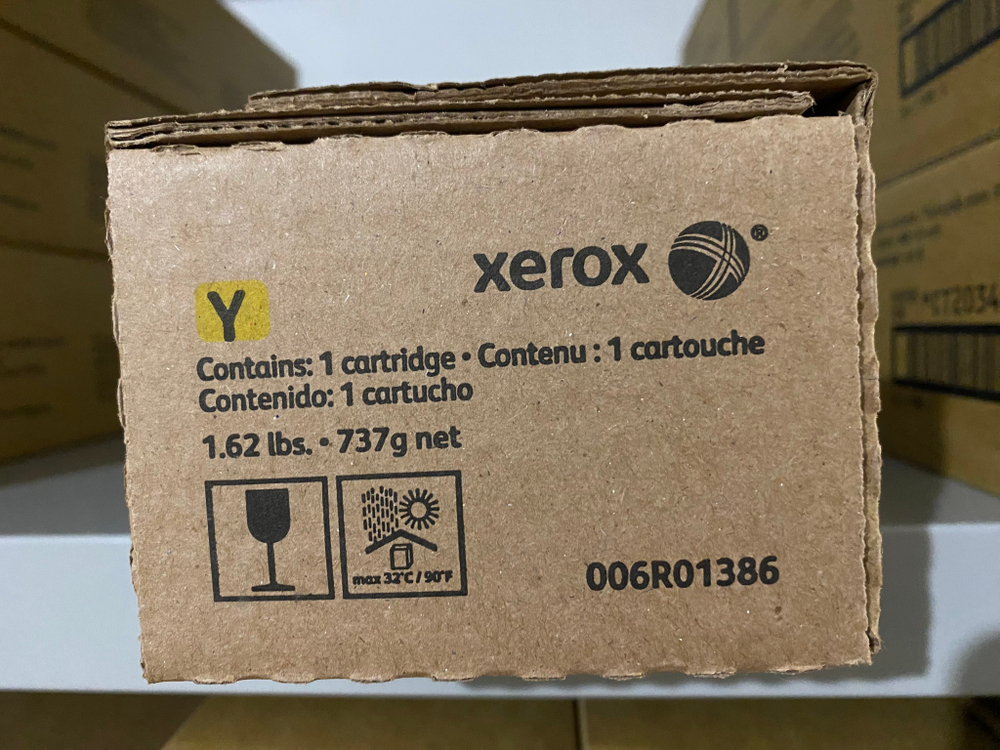 Тонер-картридж XEROX 700/C75 желтый 22K (006R01382) (US Ver.)