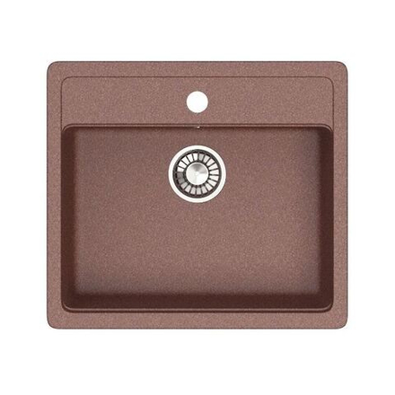 Кухонная мойка GLANZ J009-G37 570x505мм Терракот