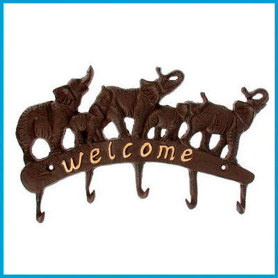 Крючки декоративные "5 слонов" 1182382