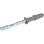 Хомут для труб двухвинтовой сдвоенный STOUT - 3/8" (15-19 мм, с шпилькой и дюбелем)