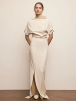 Платье «Moonlight Elegance» молочный