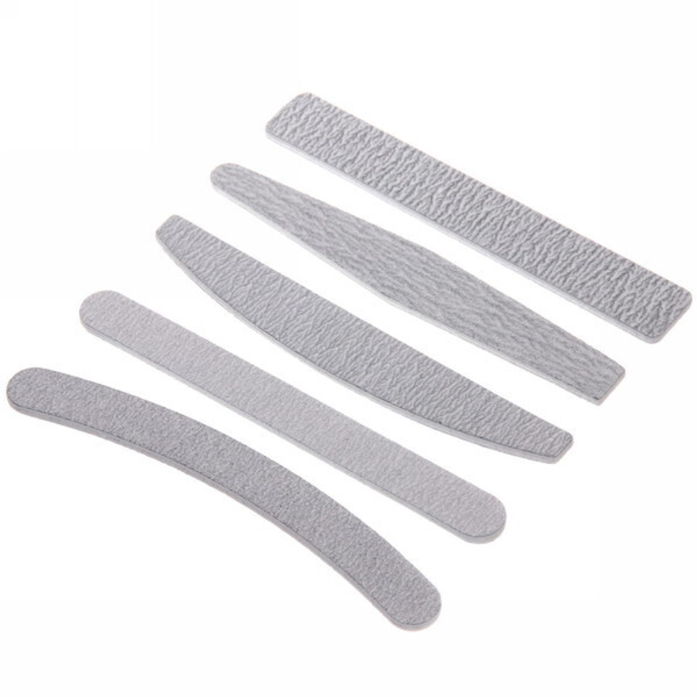 Пилки наждачные в наборе 5шт «Professional», цвет серебро, 17,5см