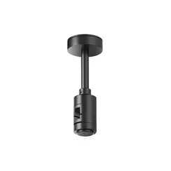 Крепление потолочное Short 78мм с вводом питания Flarity черный Technical tra156c-b1-b