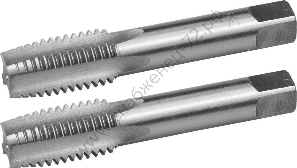 ЗУБР М16x2.0мм, сталь 9ХС, Комплект ручных метчиков (4-28006-16-2.0-H2)