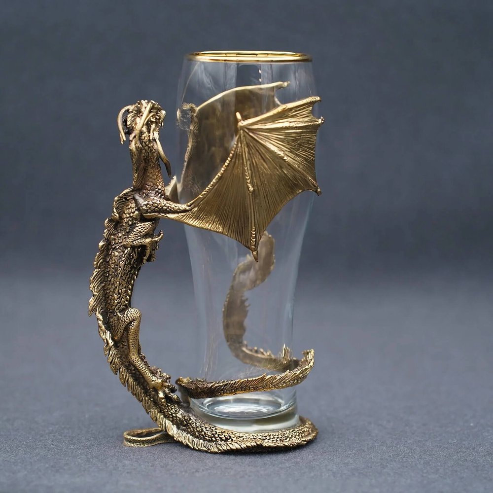 Бокал для пива подарочный "Дракон"