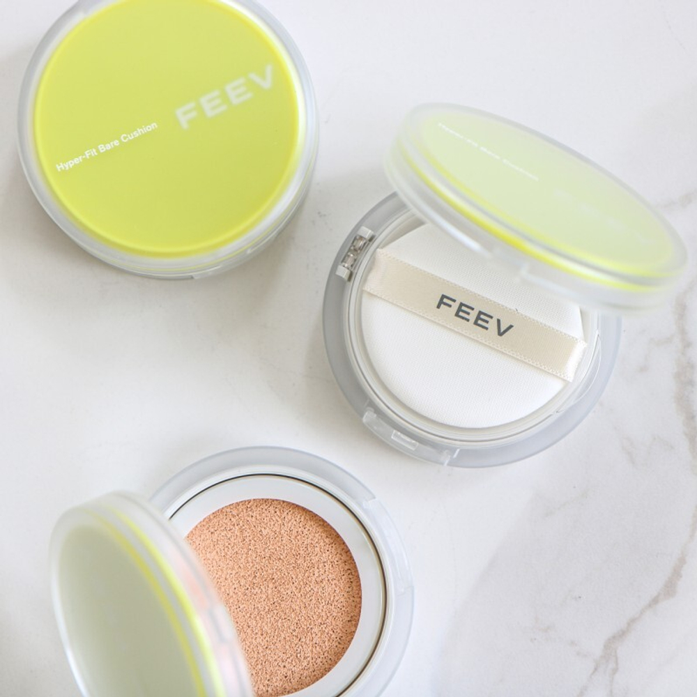 FEEV Hyper Fit Bare Cushion SPF 40 - Тональный кушон для лица