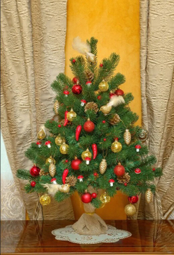 Ель искусственная Царь елка Русская красавица премиум 90 см РКП-90