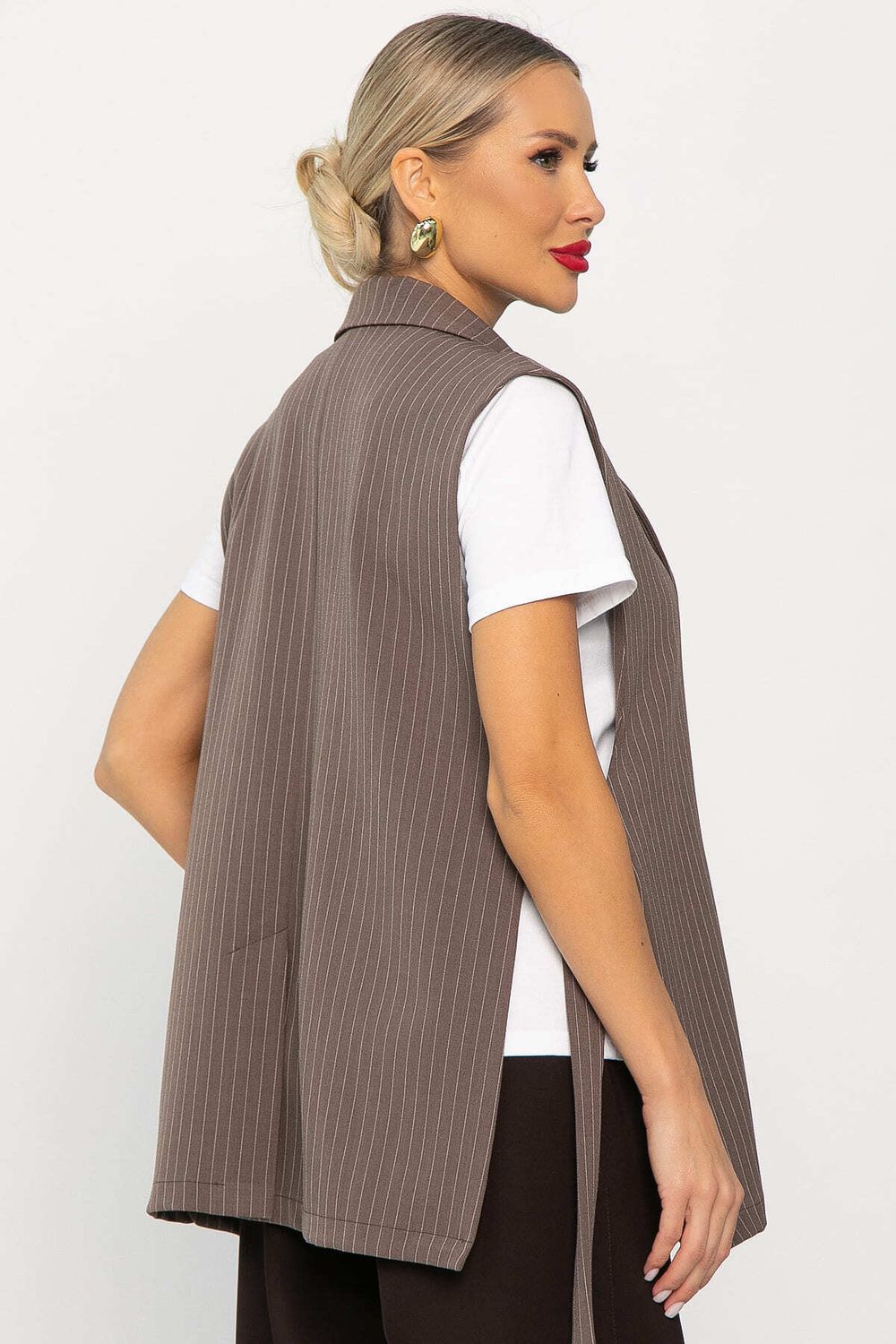 Жилет Рабочий день (кофе) Б14214-4М LT Collection