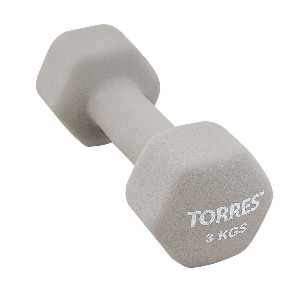 Гантель неопреновая TORRES 3 кг арт.PL55013