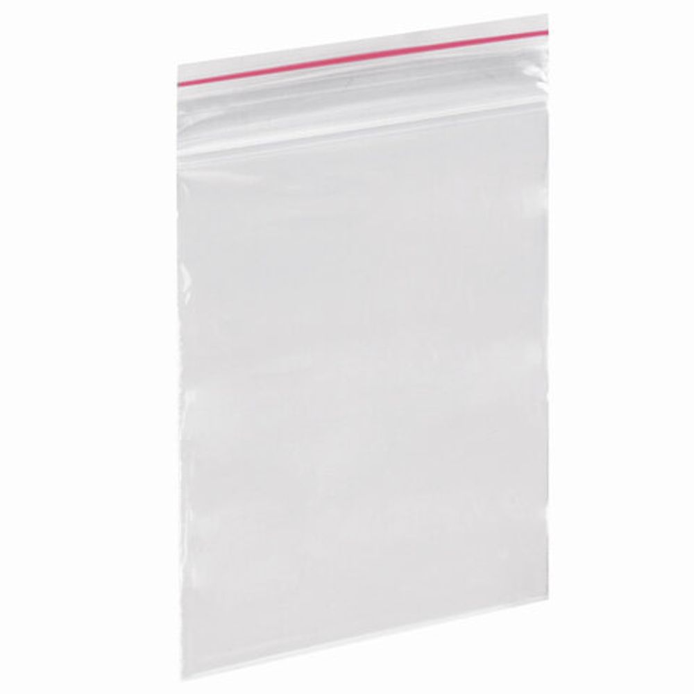 Пакеты с замком (гриппер), комплект 100 шт., 70х100 мм, ПВД, толщина 35 микрон, BRAUBERG, 606208