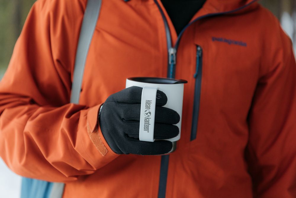 Термокружка Klean Kanteen Camp Mug 12oz (355 мл) Mountain White