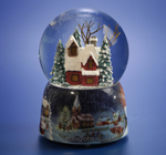 Заснеженный домик