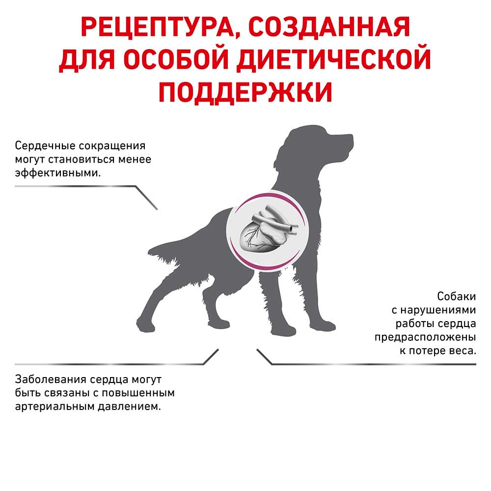 Royal Canin VET Cardiac EC26 - диета для собак с сердечной недостаточностью