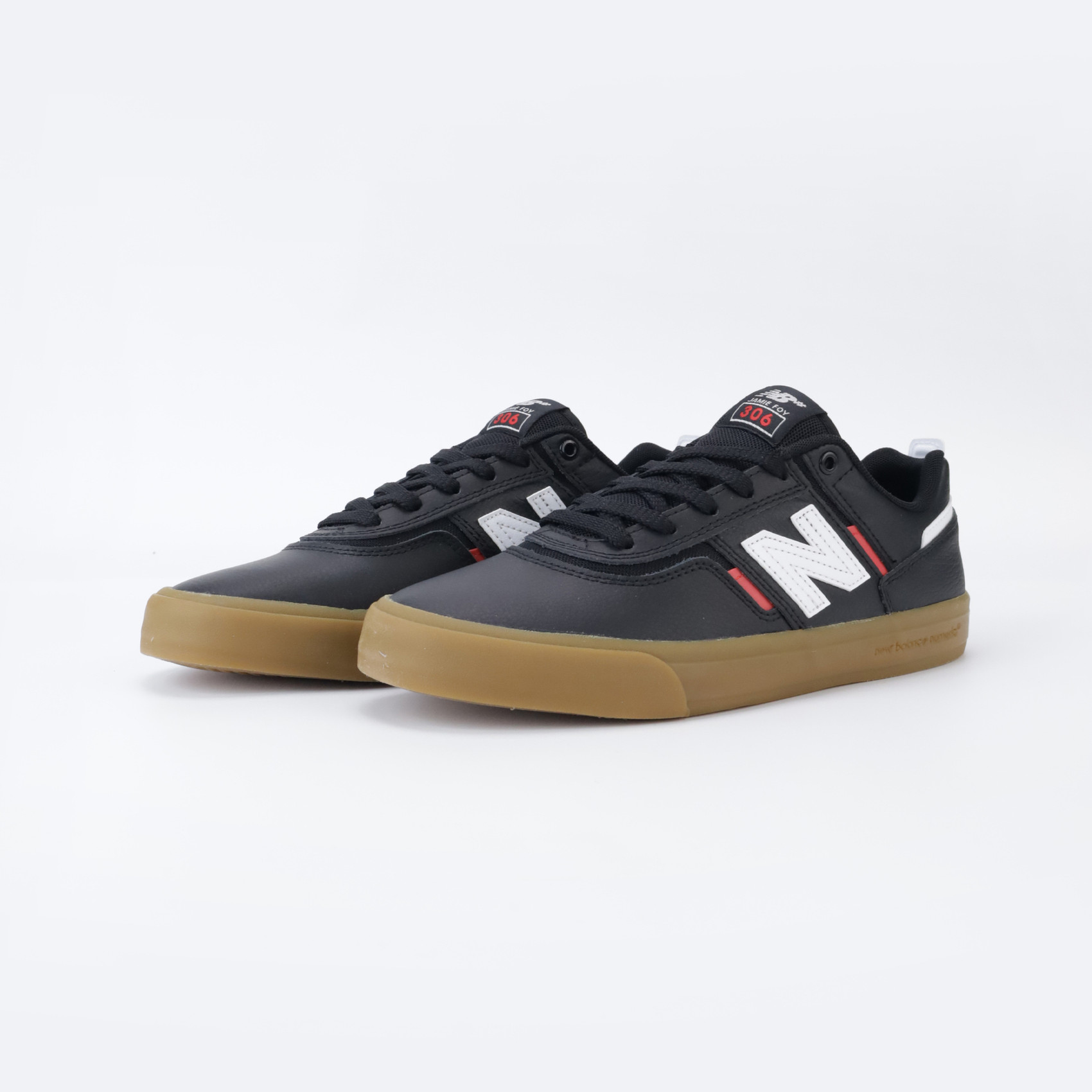 New Balance Numeric 306 Jamie Foy (black/gum) артикул:NM306SLH - купить в магазине Дайс