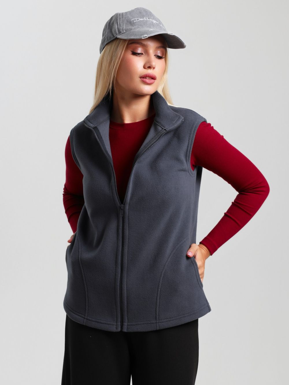 Толстовка (жилетка) Орбита Виотекс СЕРЫЙ