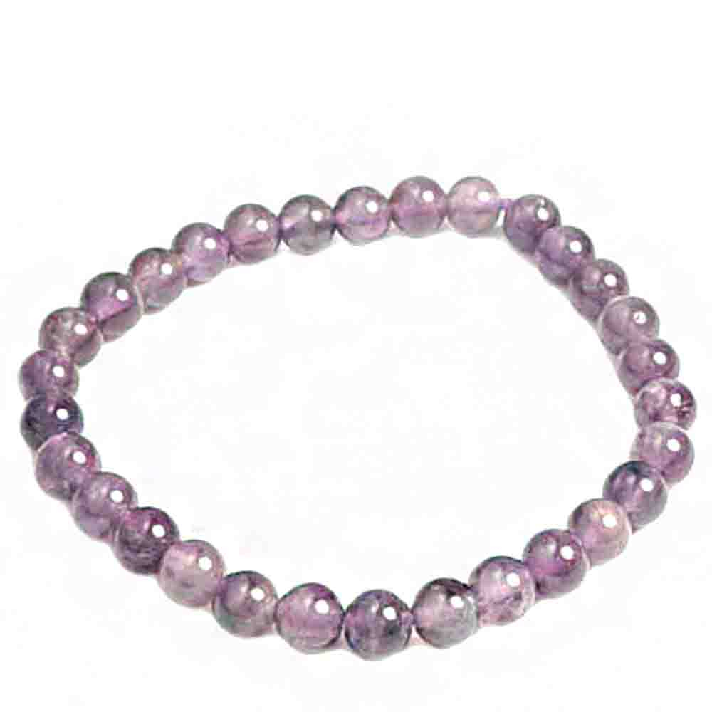 Браслет "Келли 6" аметист светлый