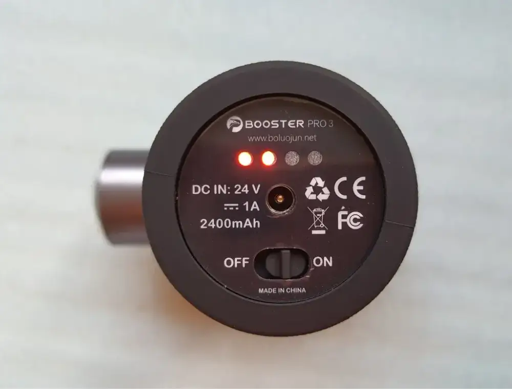 Booster Pro 3 индикатор заряда